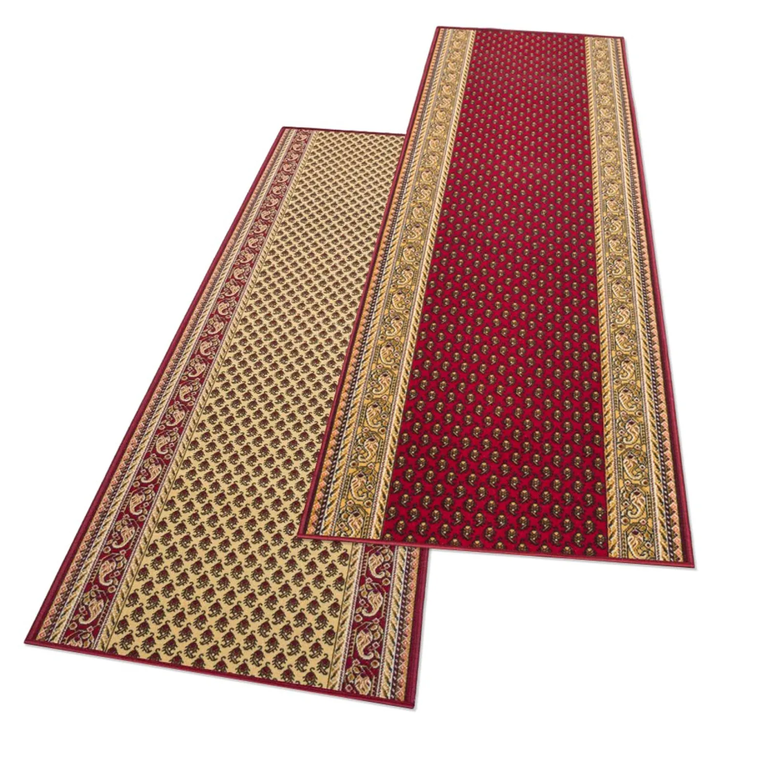 Teppichläufer Läufer Inca Orient rot beige 67cm Breite