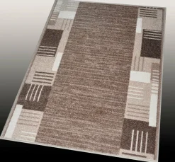 Teppichläufer Läufer Montana Bordüre beige 80cm Breite