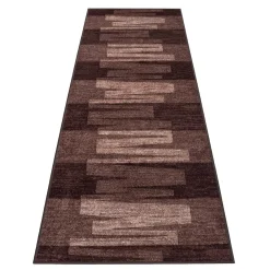 Teppichläufer Läufer Via Veneto Muster braun 100cm Breite