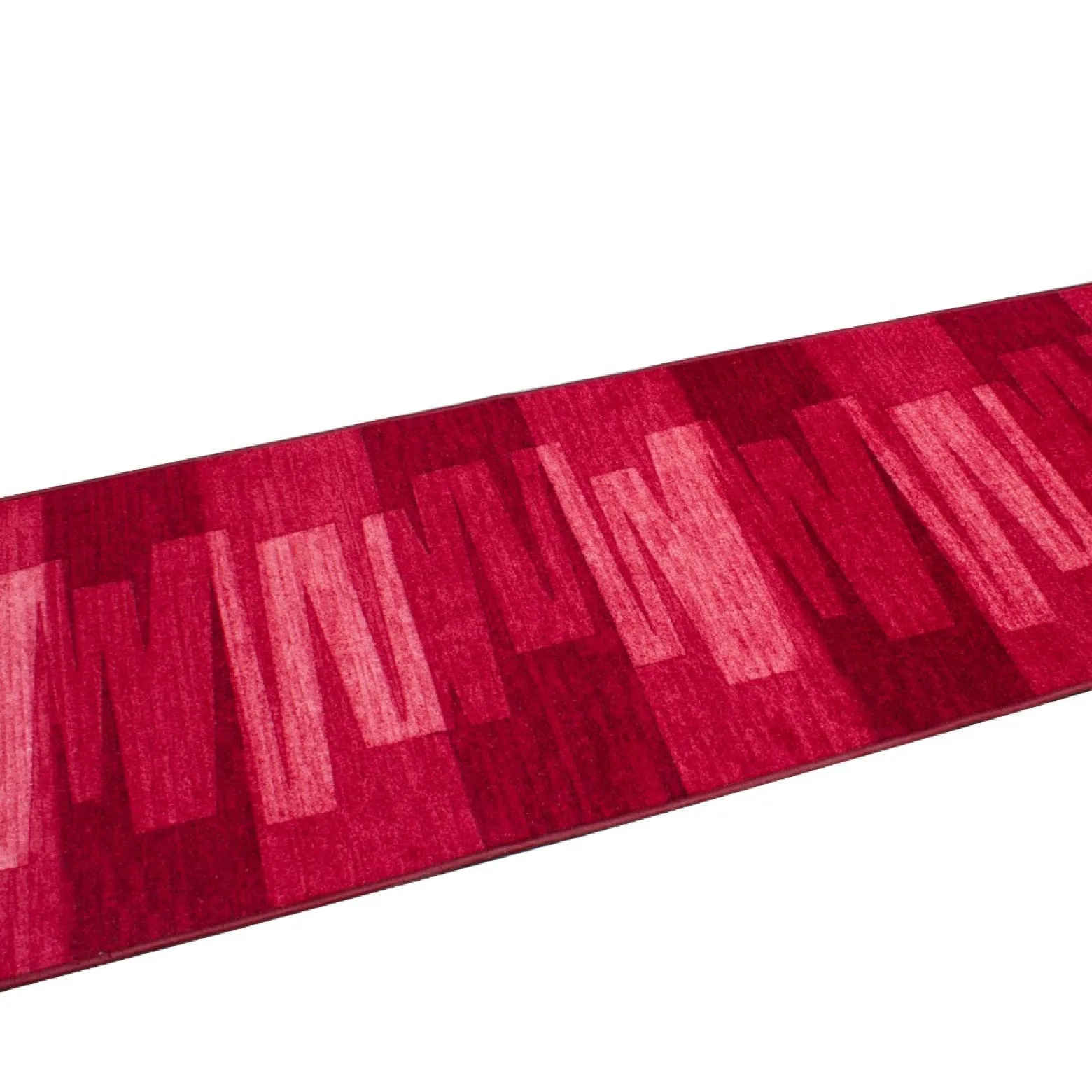 Teppichläufer Läufer Via Veneto Muster rot 80cm Breite