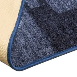 Teppichläufer Läufer Via Veneto Muster blau 100cm Breite