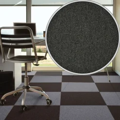 Teppichplatte Diva schwarz 50x50 cm | billigerluxus.de