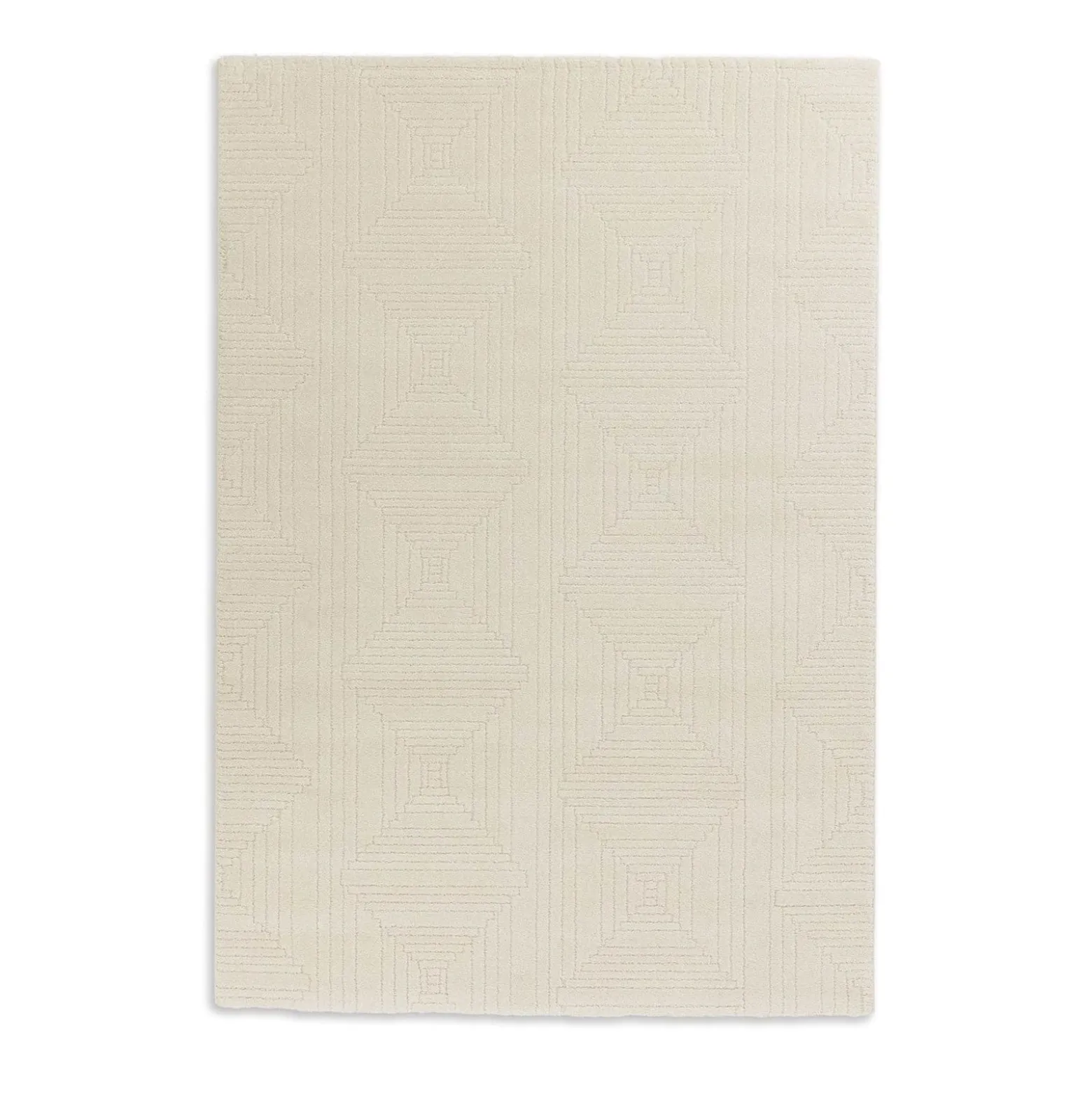 Teppich Schöner Wohnen creme Rauten Pure Design