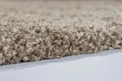 Teppich Schöner Wohnen flauschig einfarbig beige Savage