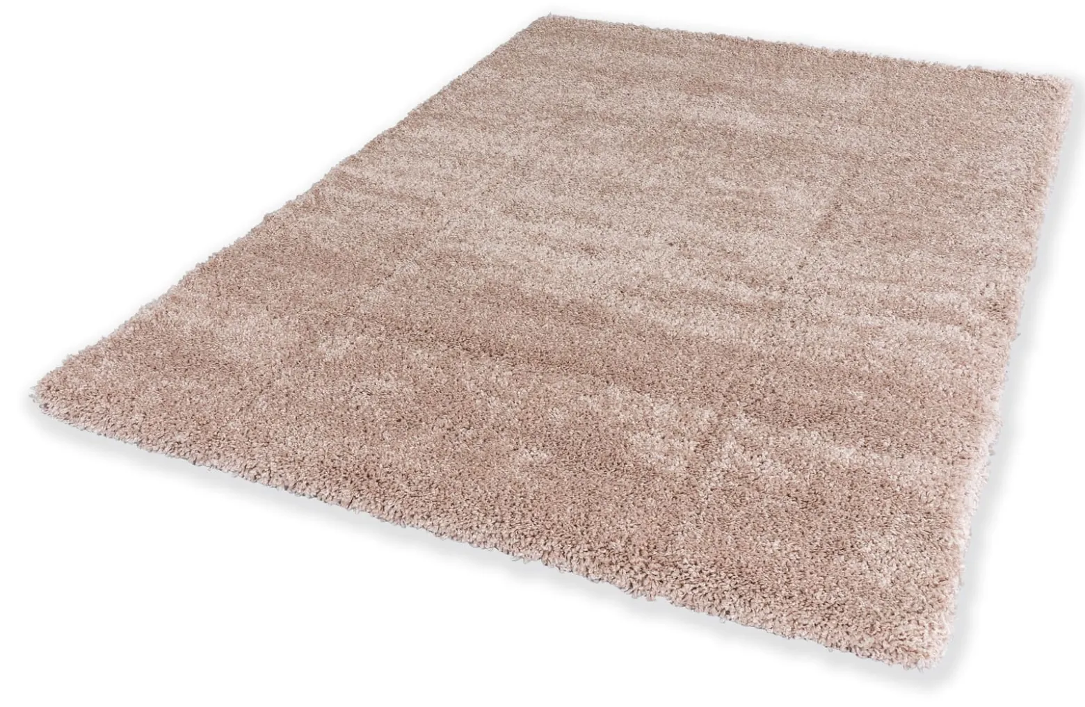 Teppich Schöner Wohnen flauschig einfarbig rosa Savage