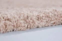 Teppich Schöner Wohnen flauschig einfarbig rosa Savage