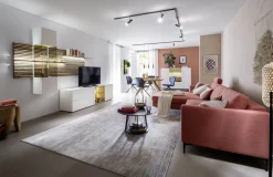 Teppich Schöner Wohnen orange creme Streifen Charme