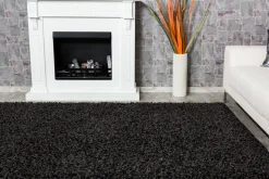 Teppich Shaggy Java ca. 120x67 cm anthrazit