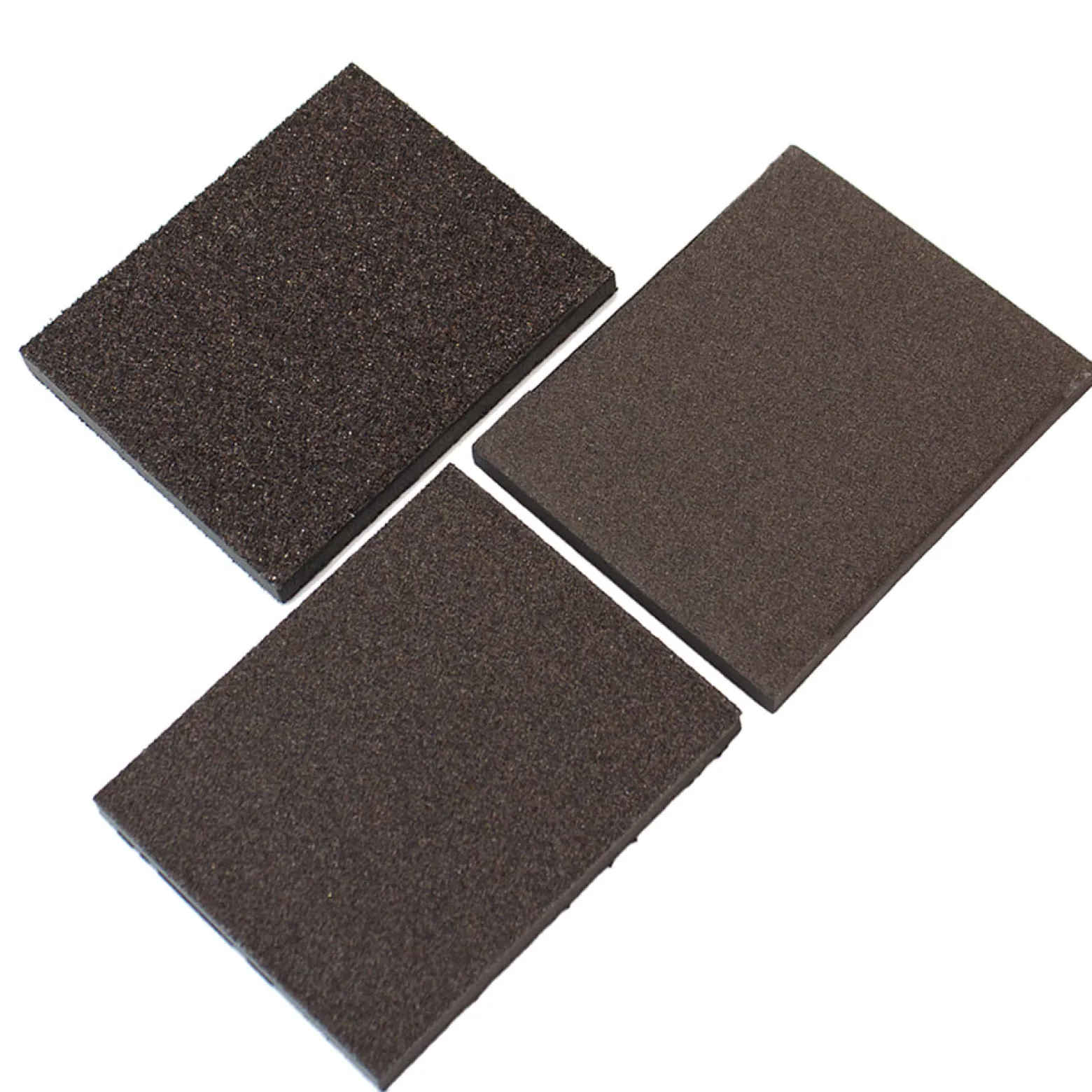 3-tlg Schleifplatten-Set Schleifpapier fein / mittel / grob