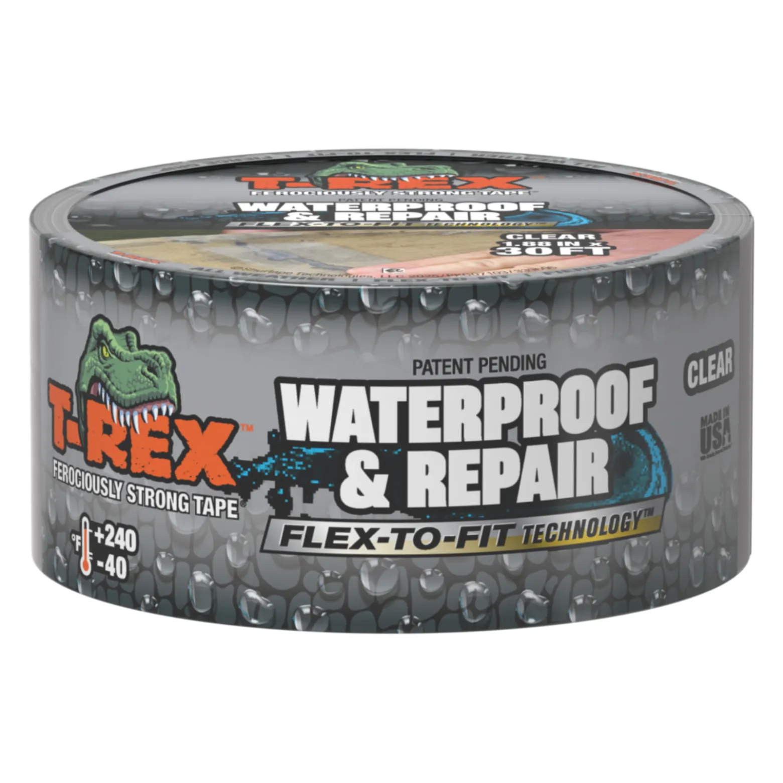 T-REX Waterproof & Repair Klebeband transparent 48mm x 9,1m