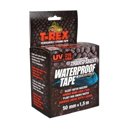 T-REX Waterproof Tape transparent 50mmx1,5m Klebeband