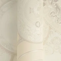 Versace Vliestapete Barock Creme Perlmutt Metallic 79136-1