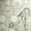 Versace Vliestapete Barock Grün Perlmutt Metallic 79136-2