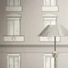 Versace Vliestapete Fenster 3D-Optik Grau Creme 79132-1