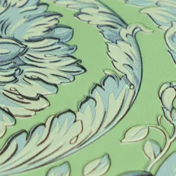 Versace Vliestapete Floral Grün Weiß Blau 79135-1