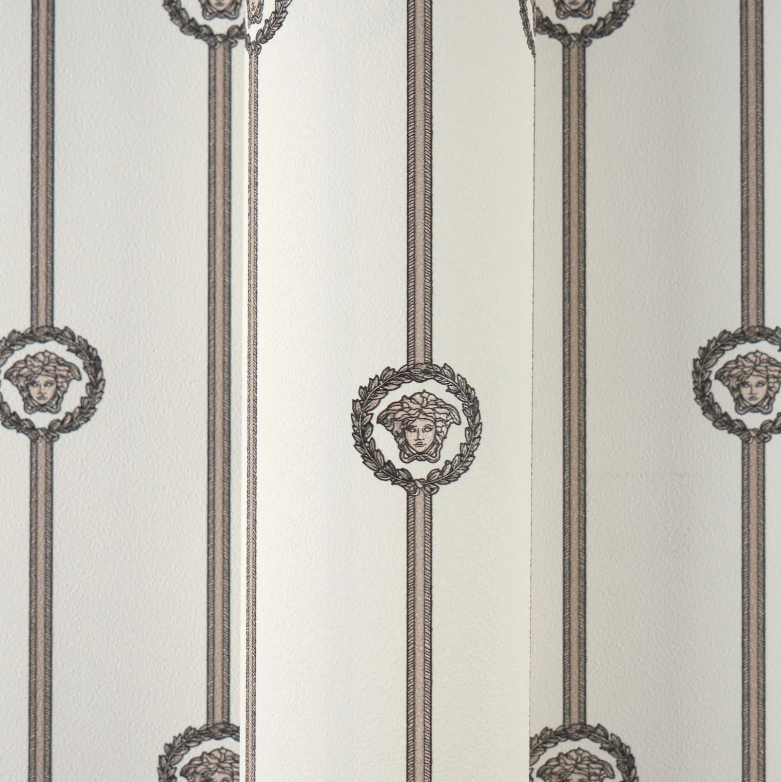 Versace Vliestapete Panel Creme Beige Metallic 79131-5