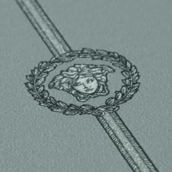 Versace Vliestapete Panel Grau Silber Metallic 79131-3