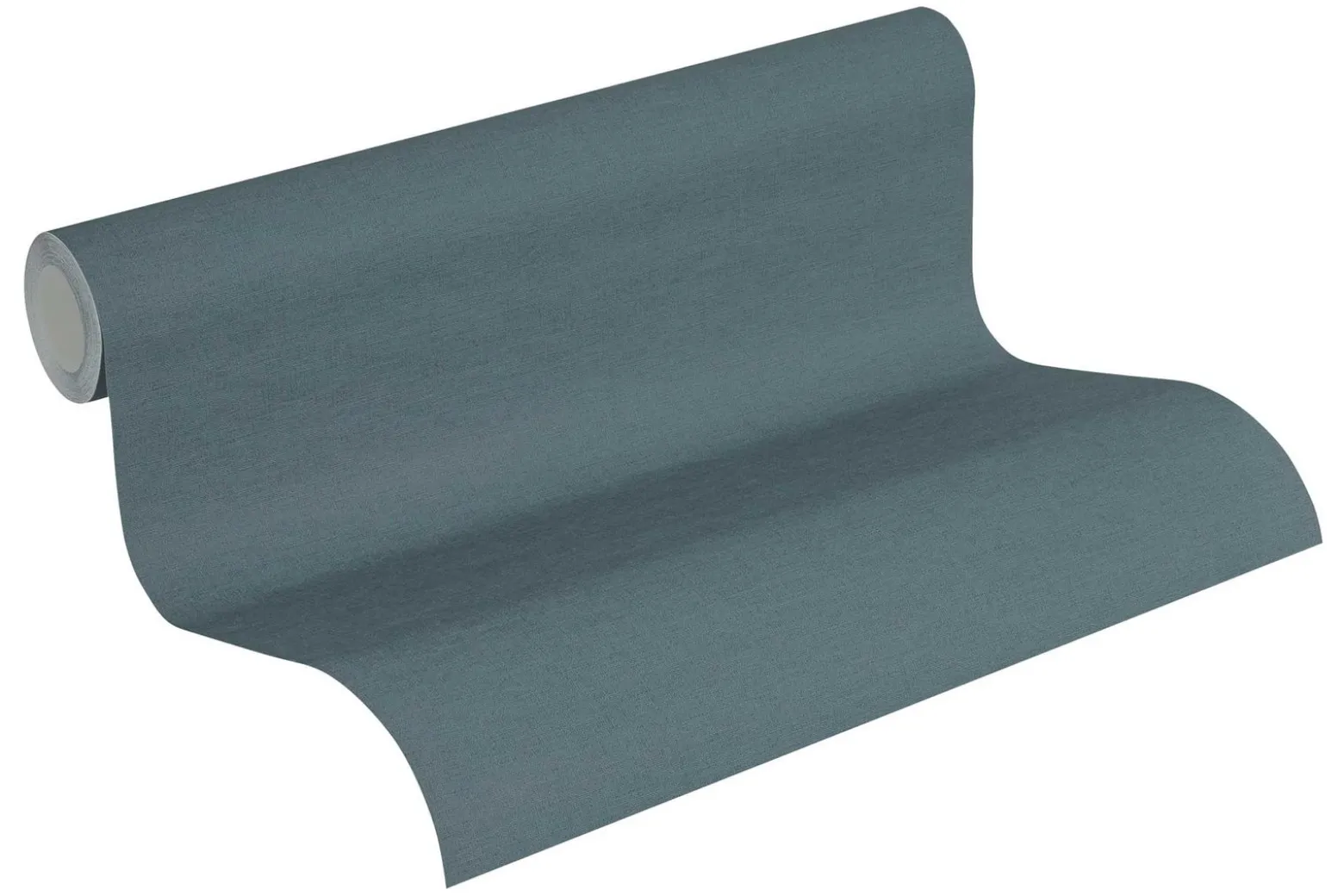 Vinyltapete Leinen-Optik blau A.S. Création 37178-3