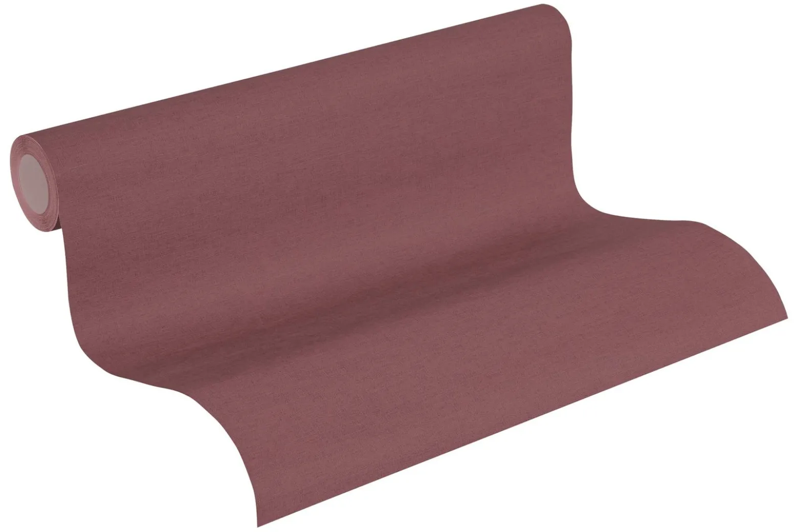 Vinyltapete Leinen-Optik weinrot Ethnic Origin 37178-6