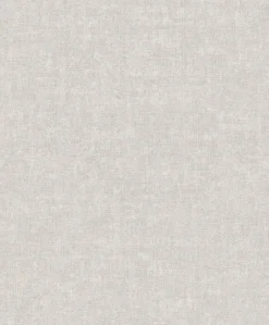 Vinyltapete Textil Uni hellgrau GranDeco IW1002