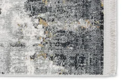 Viskose Teppich Shabby anthrazit creme Astra Positano