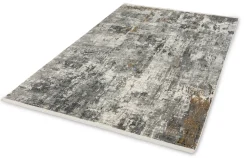 Viskose Teppich Shabby anthrazit creme Astra Positano