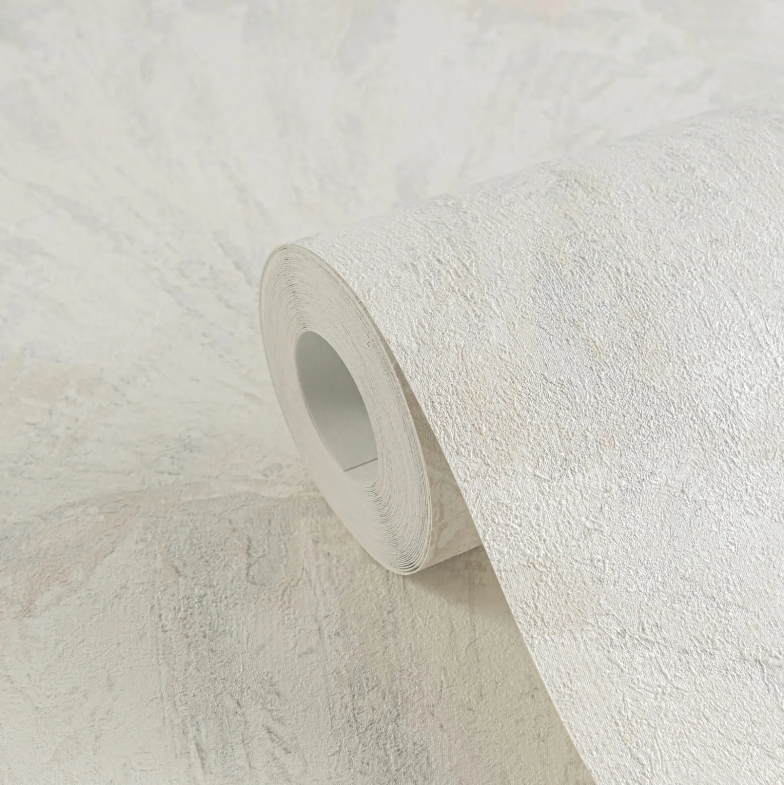 Vliestapete Abstrakt Blätter Weiß Silber Metallic 78198-3