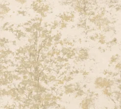 Vliestapete Abstrakt Bäume Wald Creme Gold Glitzer 79200-2