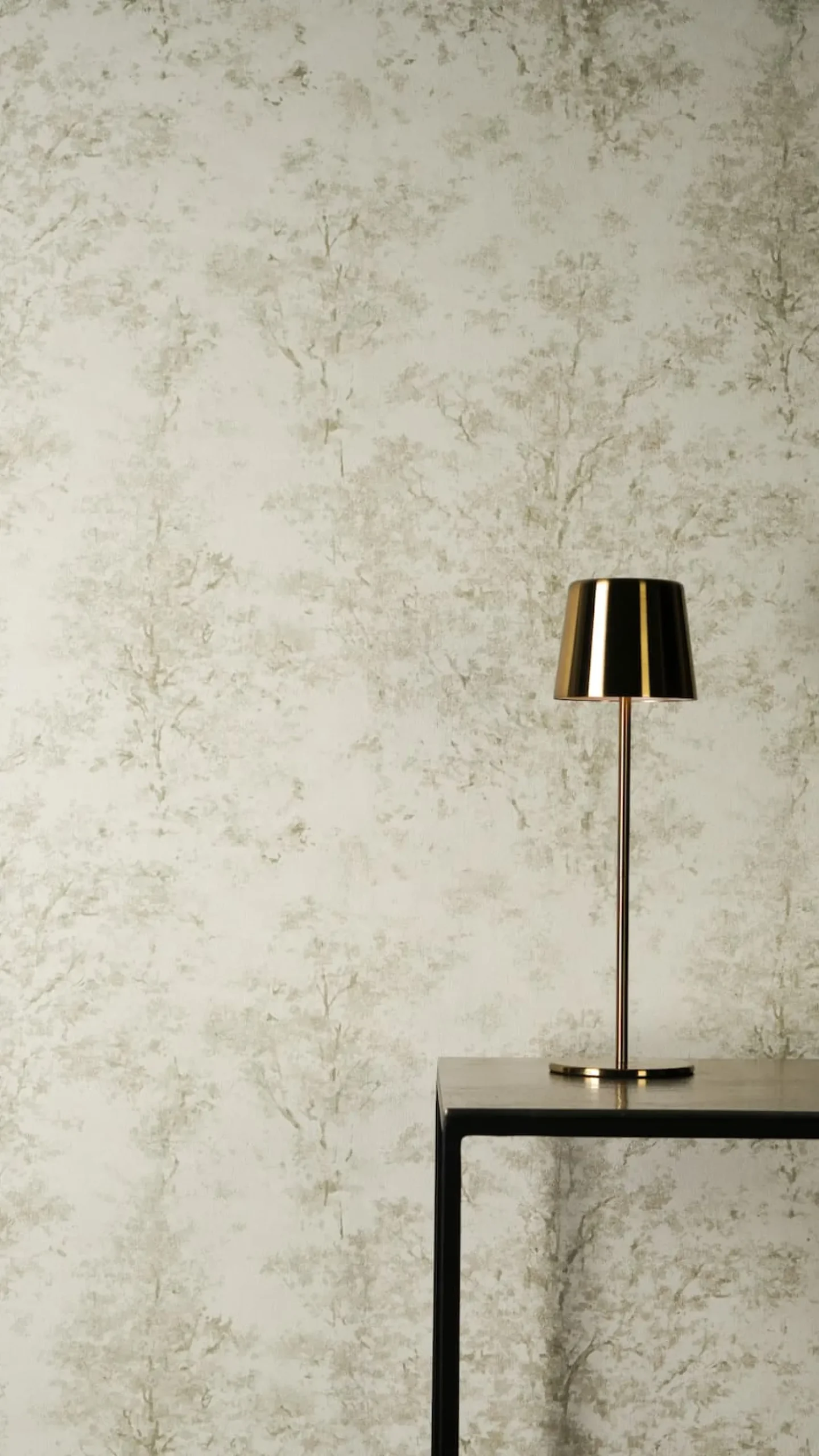 Vliestapete Abstrakt Bäume Wald Creme Grün Glitzer 79200-4