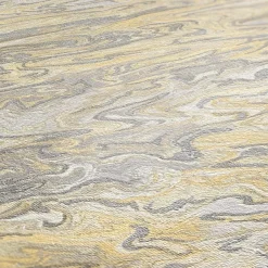 Vliestapete Abstrakt Muster grau gold silber 38358-2