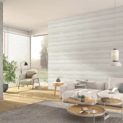 Vliestapete Aquarell Creme Beige Braun Glitzer 10515-38