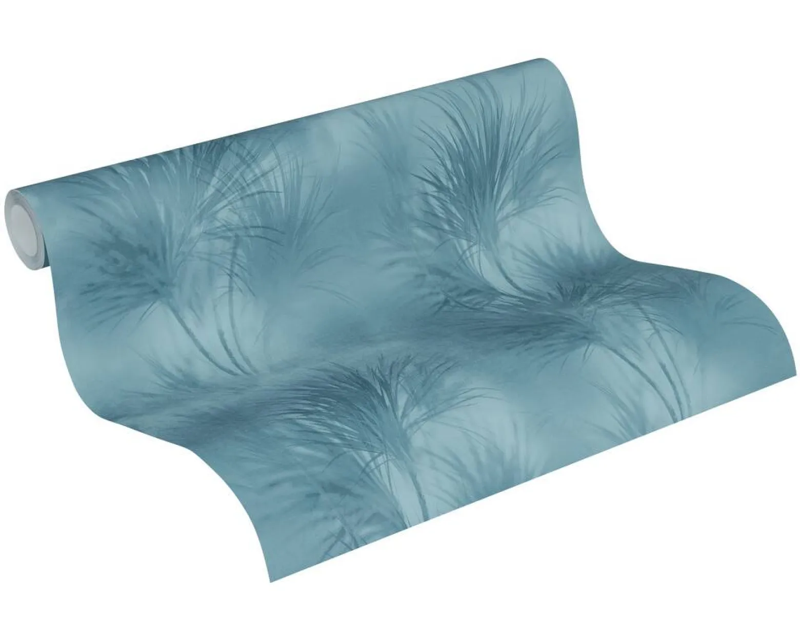 Vliestapete Aquarell Gräser Blau 37275-4