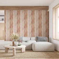 Vliestapete Aquarelloptik Modern Beige Braun 81632