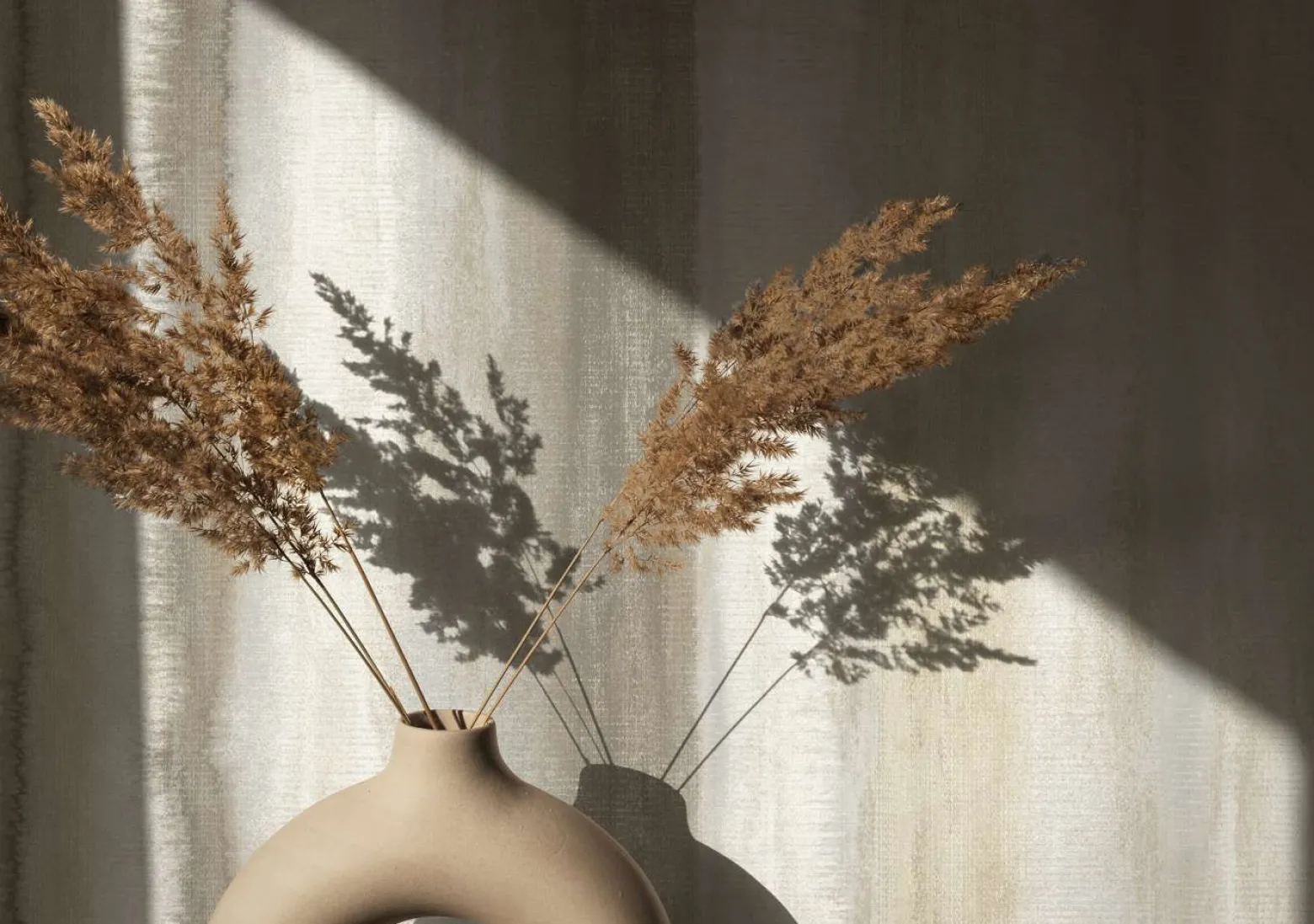 Vliestapete Aquarell Streifen Beige Creme Braun 34427