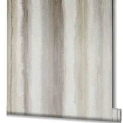 Vliestapete Aquarell Streifen Beige Creme Braun 34427