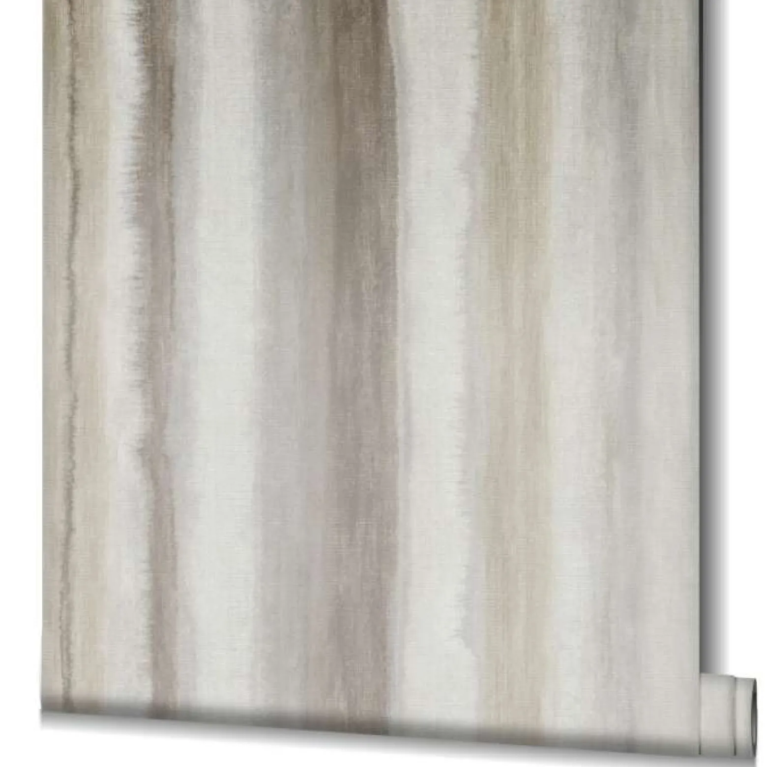 Vliestapete Aquarell Streifen Beige Creme Braun 34427