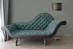 Vliestapete Art Deco Beige Blau Nara 38742-1 AS Creation