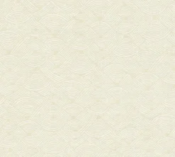 Vliestapete Art Deco Beige Weiß Nara 38742-4 AS Creation