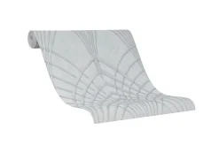 Vliestapete Art Deco Design grau-grün silber 32252