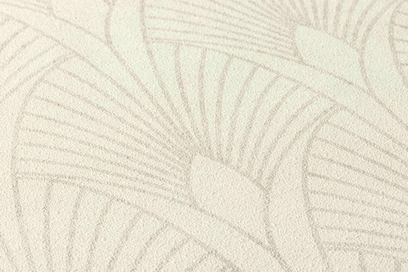 Vliestapete Art Deco grauweiß silber Metallic 37427-1