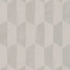 Vliestapete AS Creation Beige Silber Geometrisch 385922