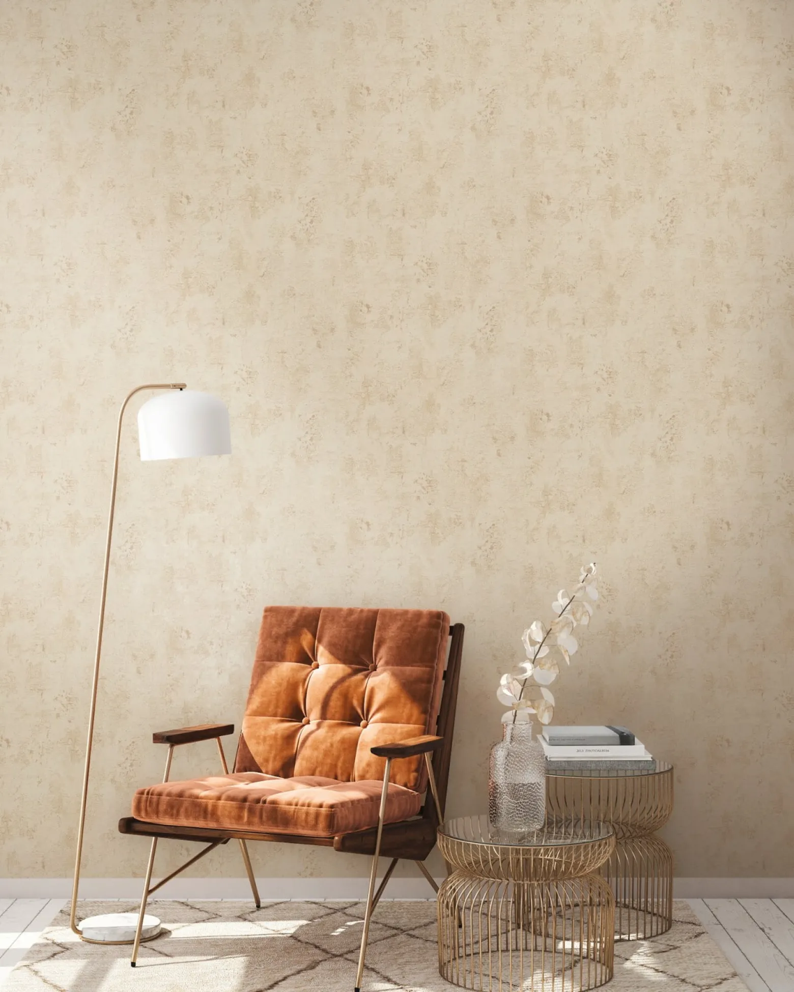 Vliestapete A.S. Creation 38823-7 Beige Putz Optik