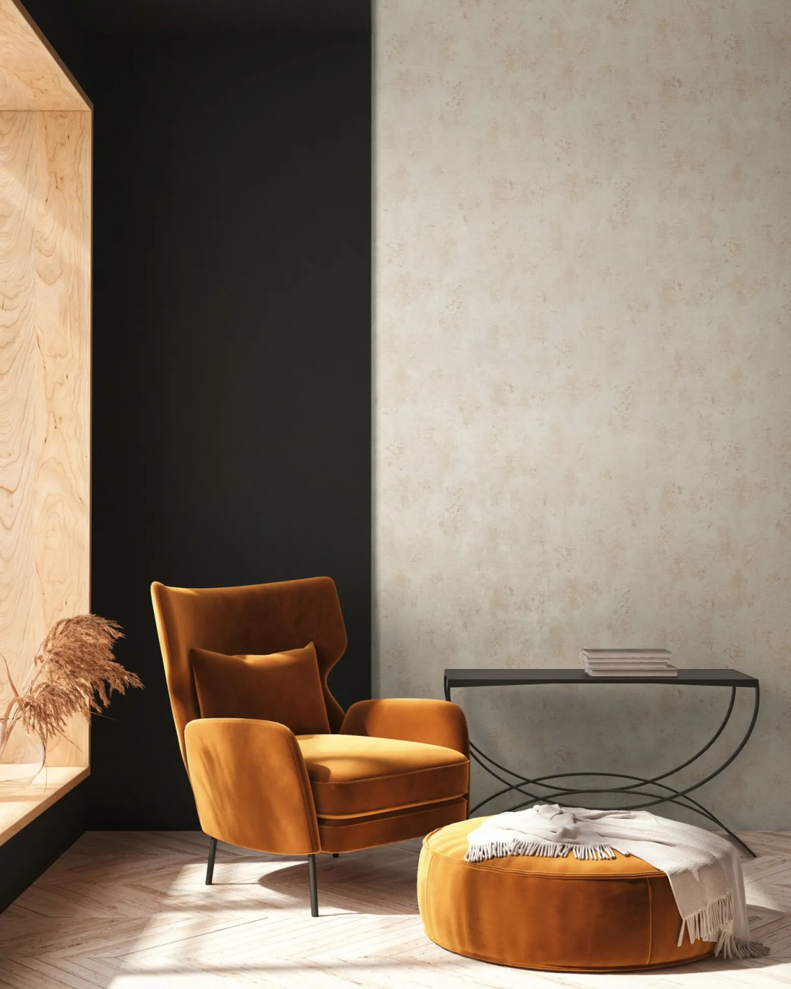 Vliestapete A.S. Creation 38823-7 Beige Putz Optik