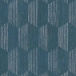 Vliestapete AS Creation Blau Bronze Geometrisch 385921