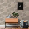Vliestapete AS Creation Grau Beige Kreise 385954