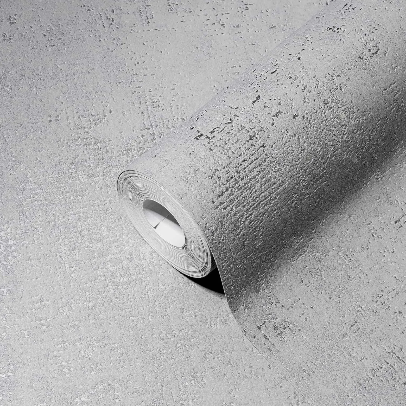 Vliestapete A.S. Creation 38832-3 Grau Silber Uni Struktur