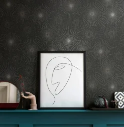 Vliestapete A.S. Creation 38818-1 Schwarz Silber Kreise