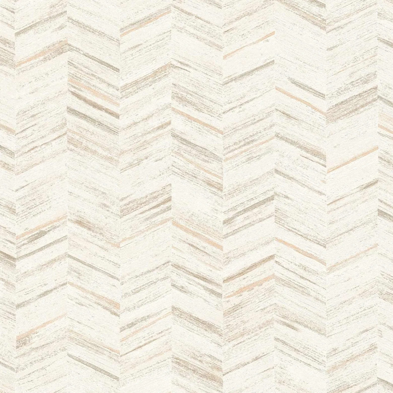 Vliestapete AS Creation Weiß Beige Fischgrätmuster