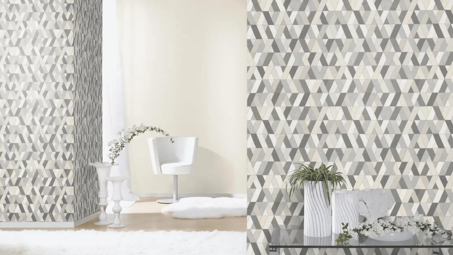 Vliestapete Barbara HOME Uni taupe 537123