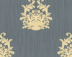 Vliestapete Barock anthrazit Architects Paper 95861-5